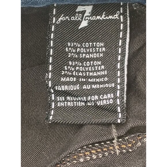 7 For All Mankind Jeans Mens 36 Luxe Sport Adrien Skinny Stretch Denim Pants 36x - Picture 4 of 11